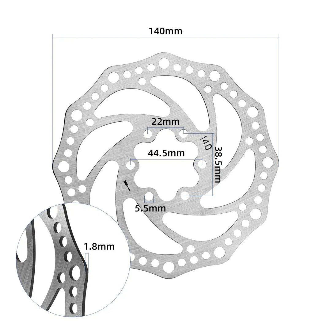 Brake disc iScooter iX3/iX4/iX7 - Spare part - Wheelyshop