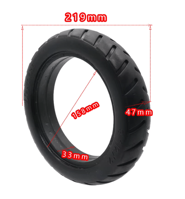 Neumático 8.5" Sólido Xiaomi - Recambio - Wheelyshop