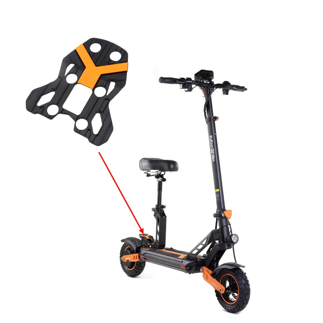 Alfombrilla de goma reposapiés KuKirin G2 Max - Recambio - Wheelyshop