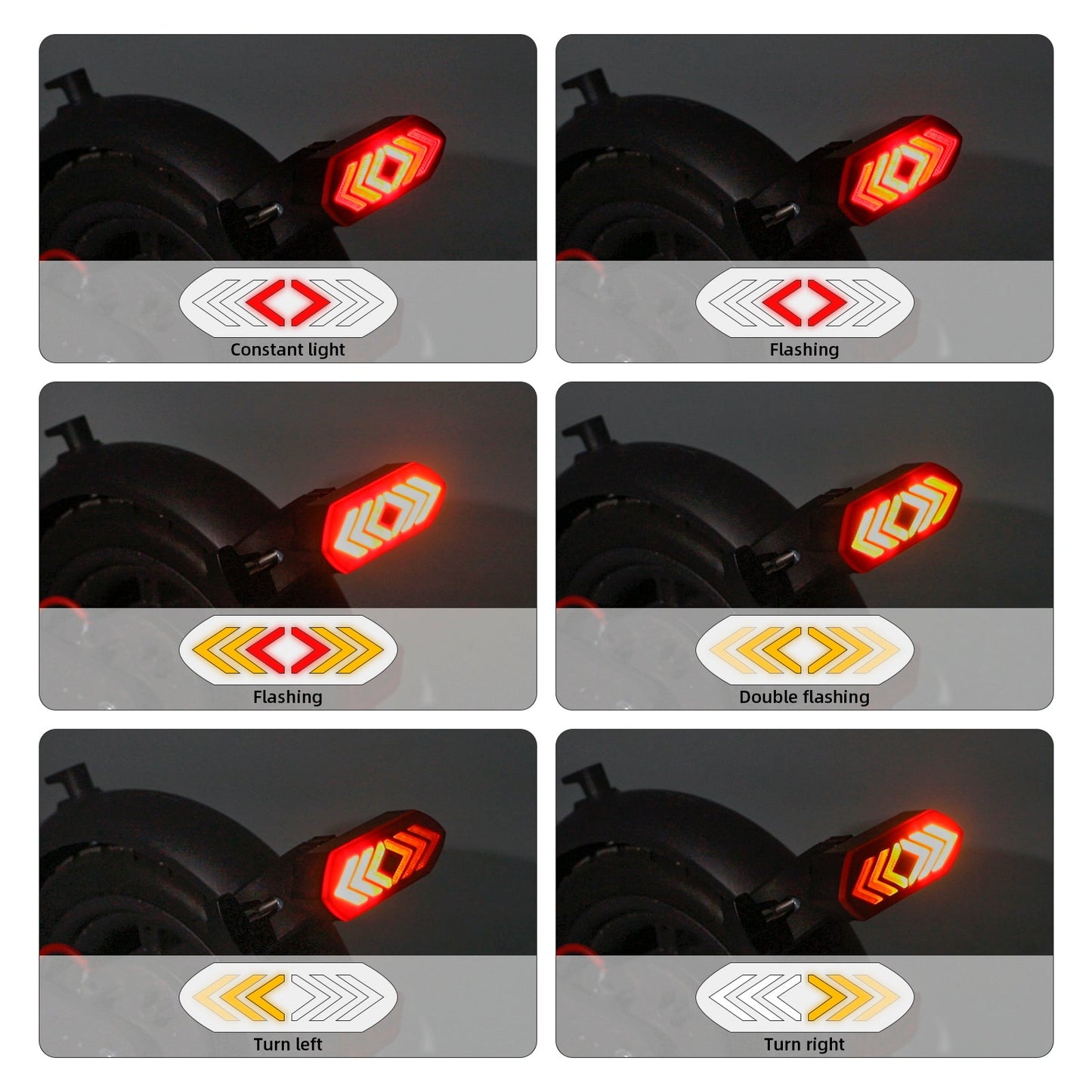 Smart rear light with remote control - Accessories - Wheelyshop