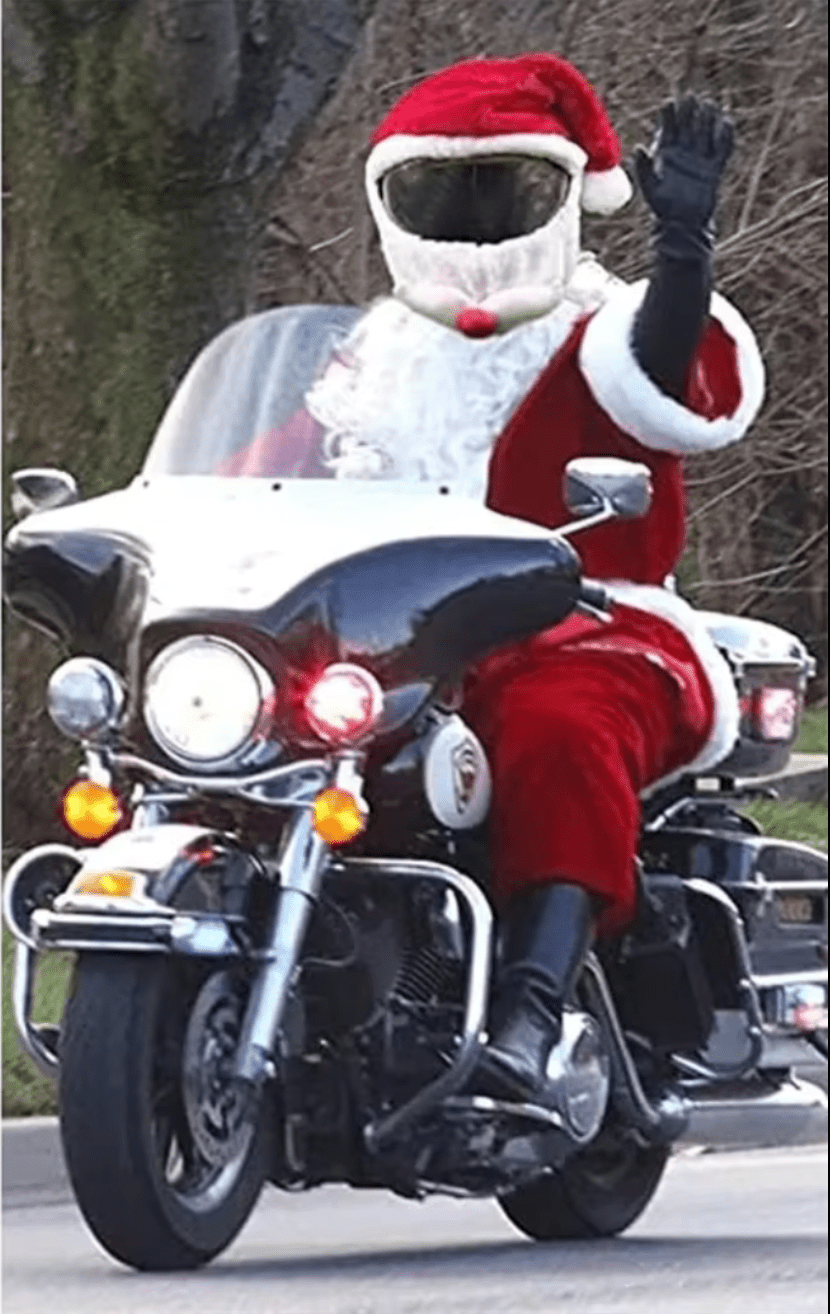 Santa hat cover for helmet - Accessories - Wheelyshop