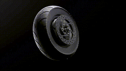 Hiley Tiger EVO GTR Patinete eléctrico rueda de motor