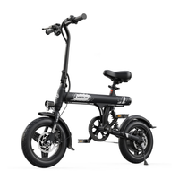 VARUN Bicicleta eléctrica C14‑1 en color negro.