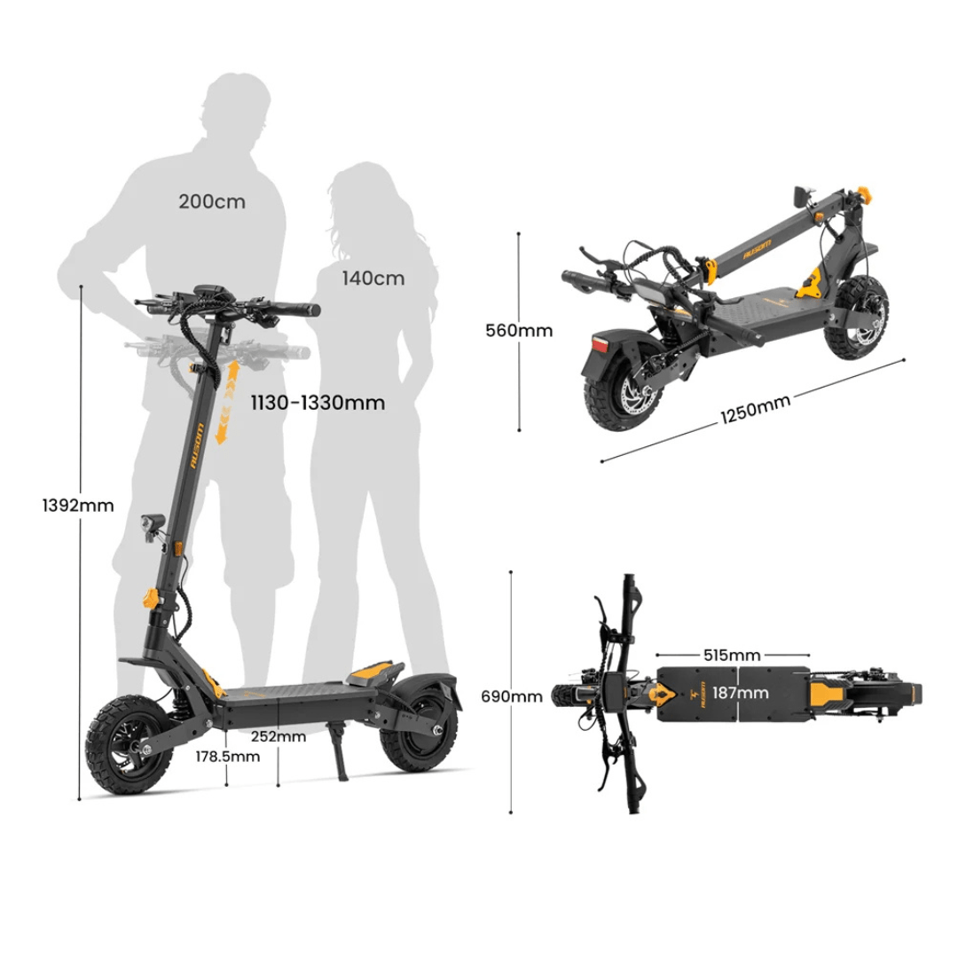 Ausom L1 ABE - Patinete eléctrico - Tienda de ruedas