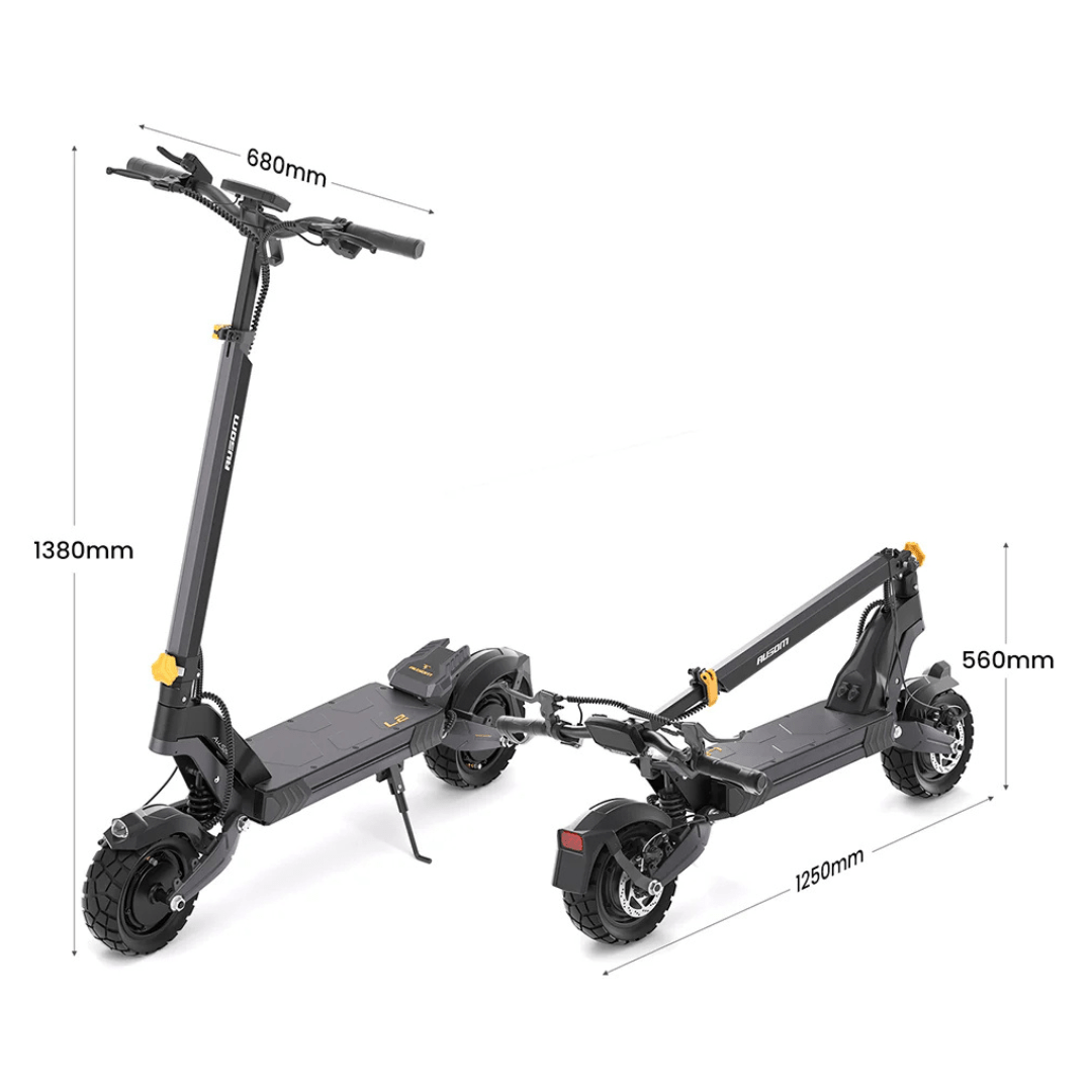 Motor dual Ausom L2 - Patinete eléctrico - Tienda de ruedas