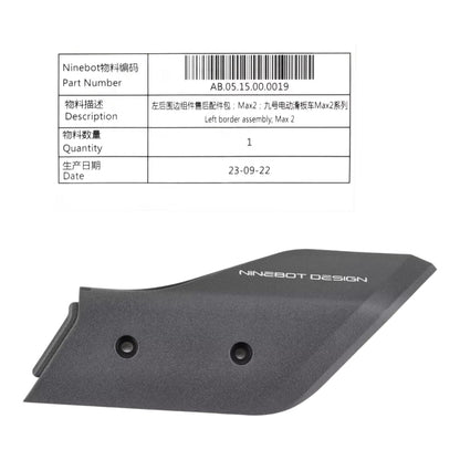 Tapa marco trasero Ninebot G2 - Recambio - Wheelyshop