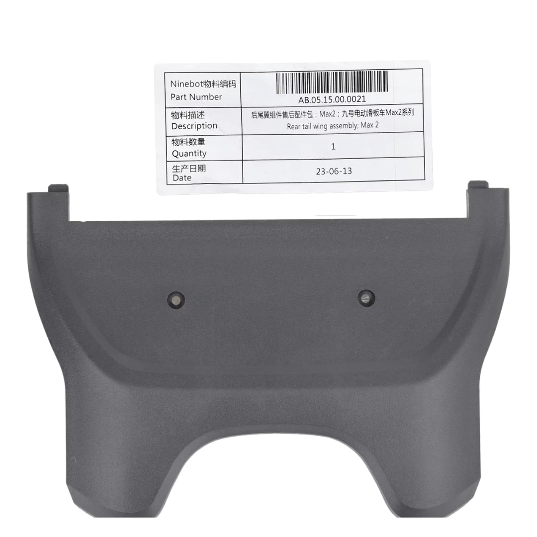 Tapa marco trasero Ninebot G2 - Recambio - Wheelyshop
