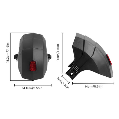 Kit guardabarros trasero KuKirin G2/G3/G4 - Recambio - Wheelyshop