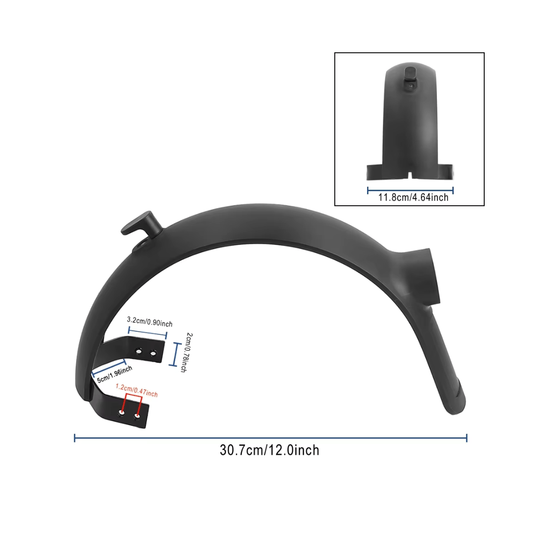 Guardabarros trasero Xiaomi 4 Ultra - Recambio - Wheelyshop