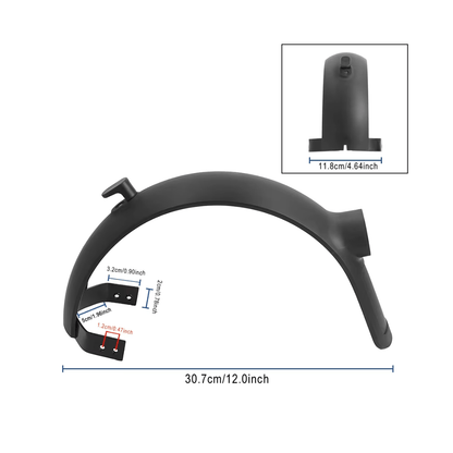 Guardabarros trasero Xiaomi 4 Ultra - Recambio - Wheelyshop