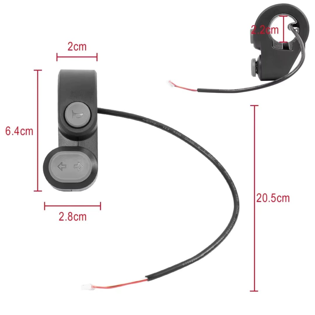Intermitentes y control de señales Ninebot G2 - Repuesto - Wheelyshop