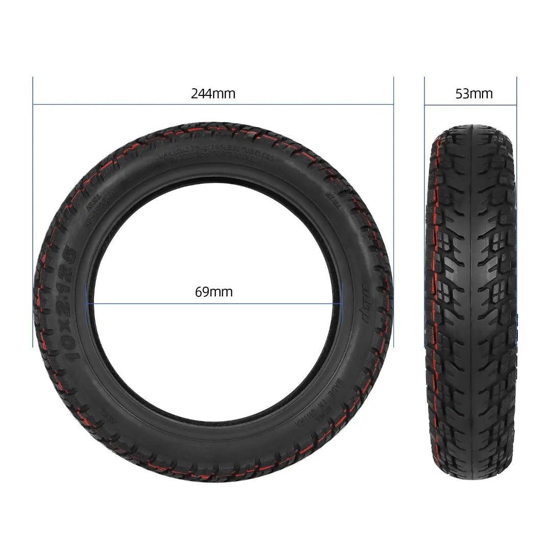 Neumático 10" Air Ninebot F20/F25/F30/F40 - Gel antipinchazos - Recambio - Wheelyshop