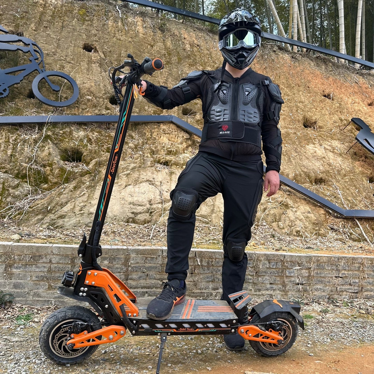 DriveTron DT10 - Doble - motor (52V 20.8Ah) - Patinete eléctrico - Tienda de ruedas