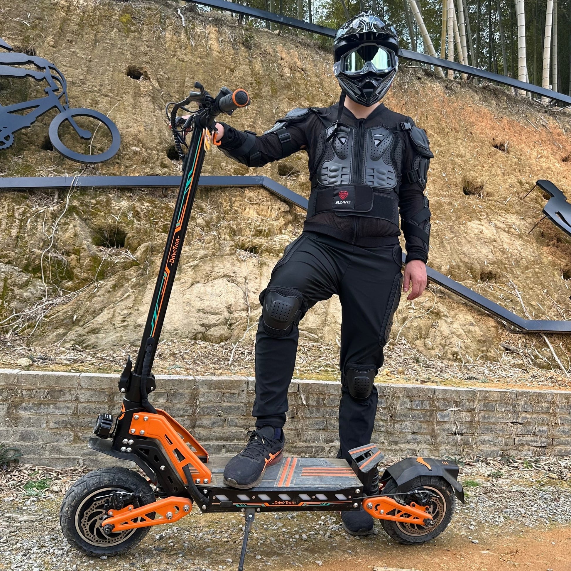 DriveTron DT10 - Doble - motor (52V 20.8Ah) - Patinete eléctrico - Tienda de ruedas