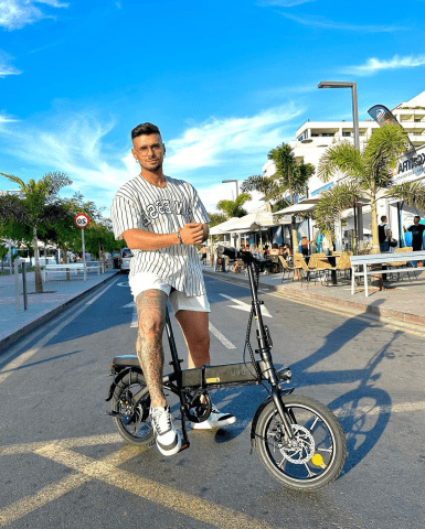 DYU A1F Pro - Bicicleta eléctrica - Tienda de ruedas