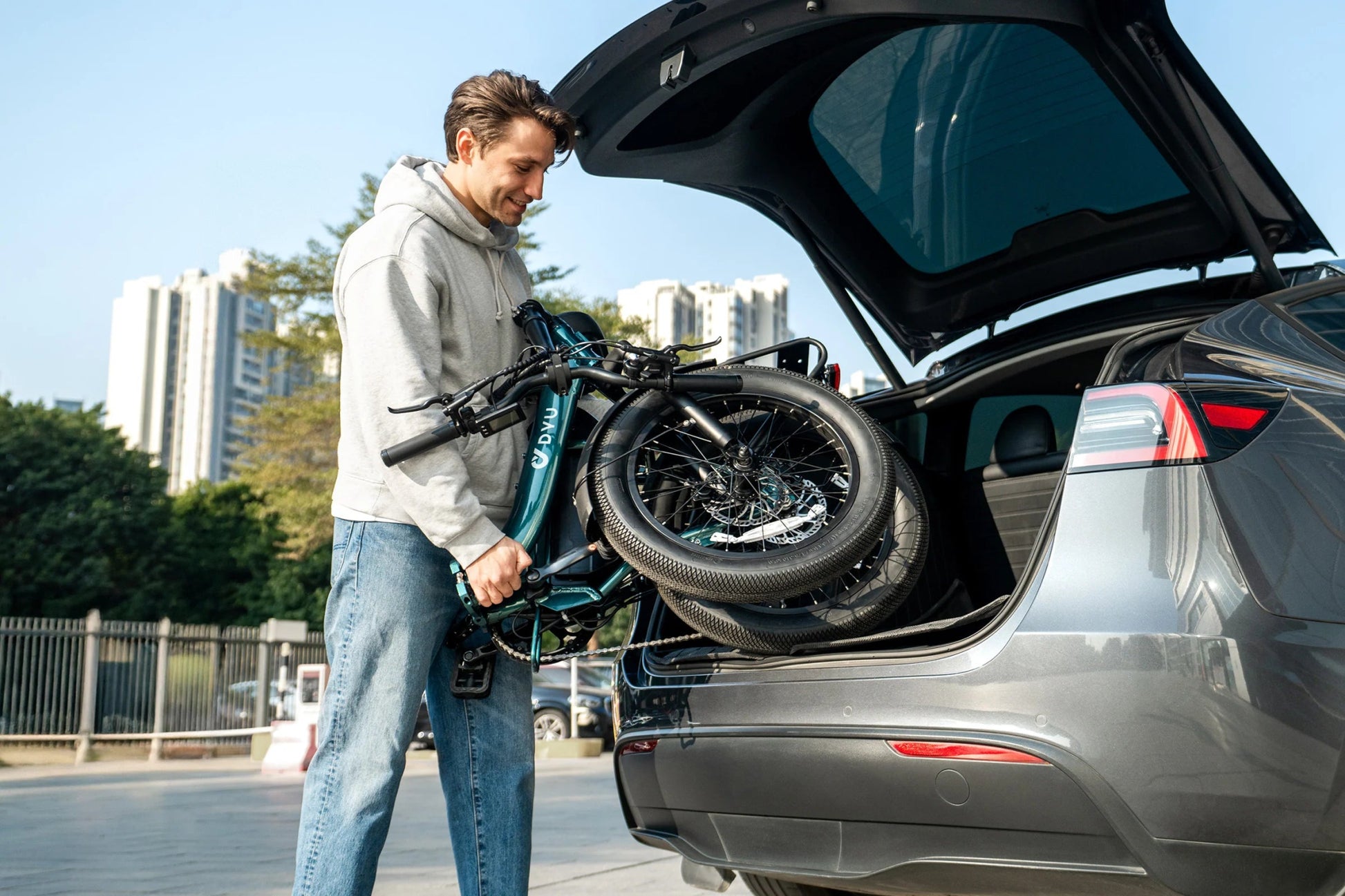 DYU C9 - Bicicleta eléctrica - Tienda de ruedas