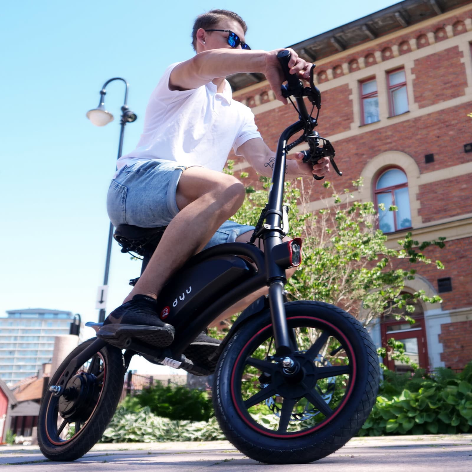 DYU D3F - Bicicleta eléctrica - Tienda de ruedas