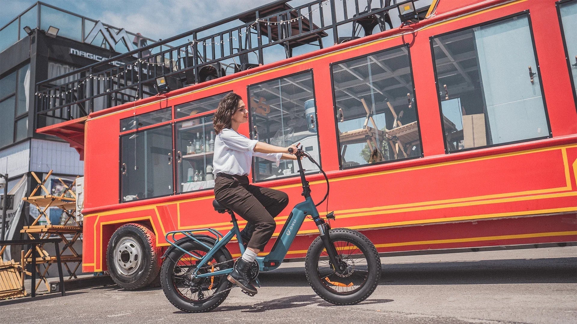 DYU FF500 - Bicicleta eléctrica - Tienda de ruedas