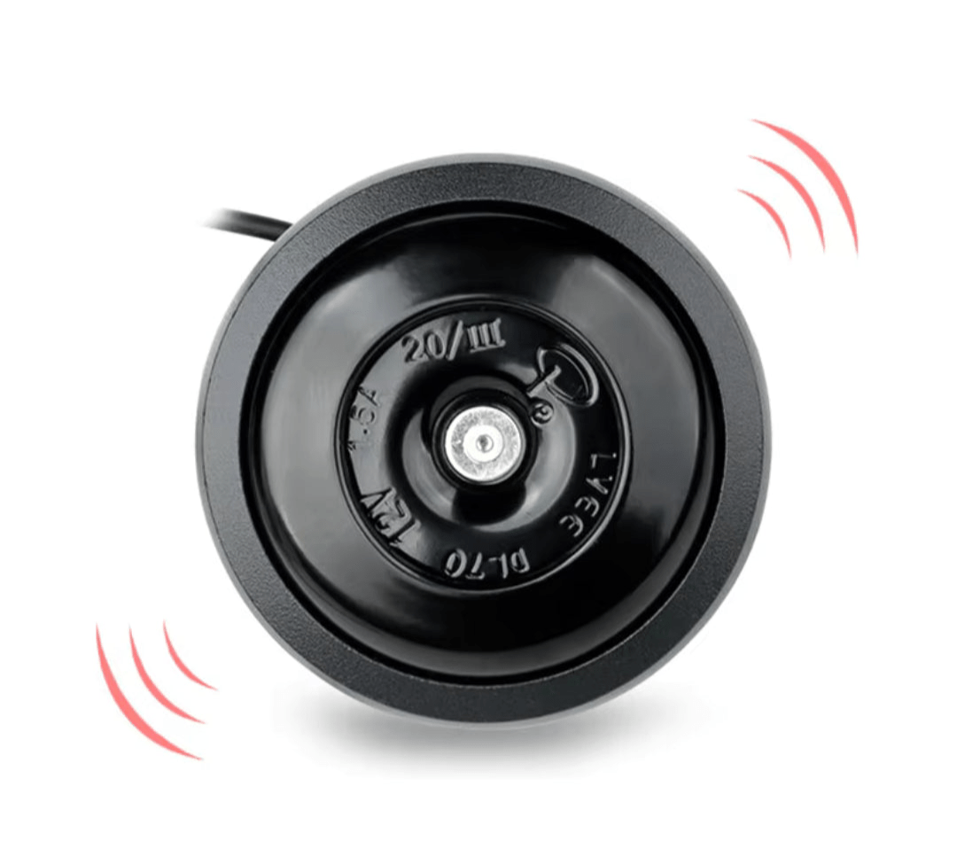 Bocina eléctrica con sistema de alarma - Accesorios - Tienda de ruedas