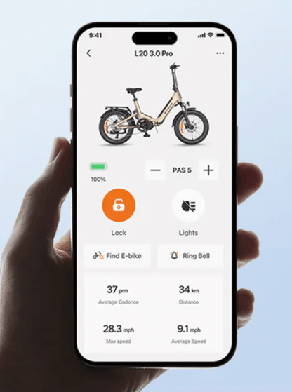 ESPAÑOL L20 3.0 Pro - Bicicleta eléctrica - Tienda de ruedas