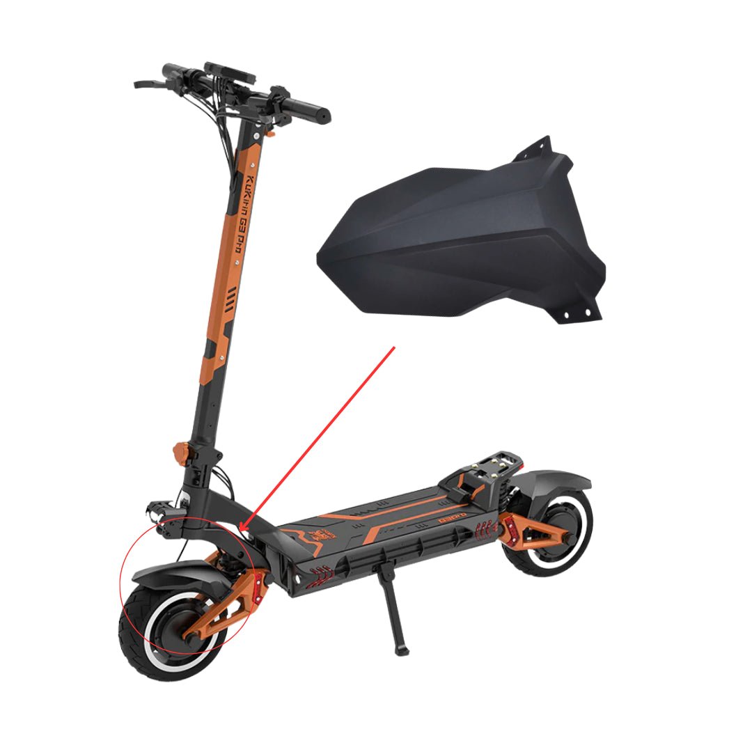 Guardabarros delantero KuKirin G3 Pro - Recambio - Wheelyshop