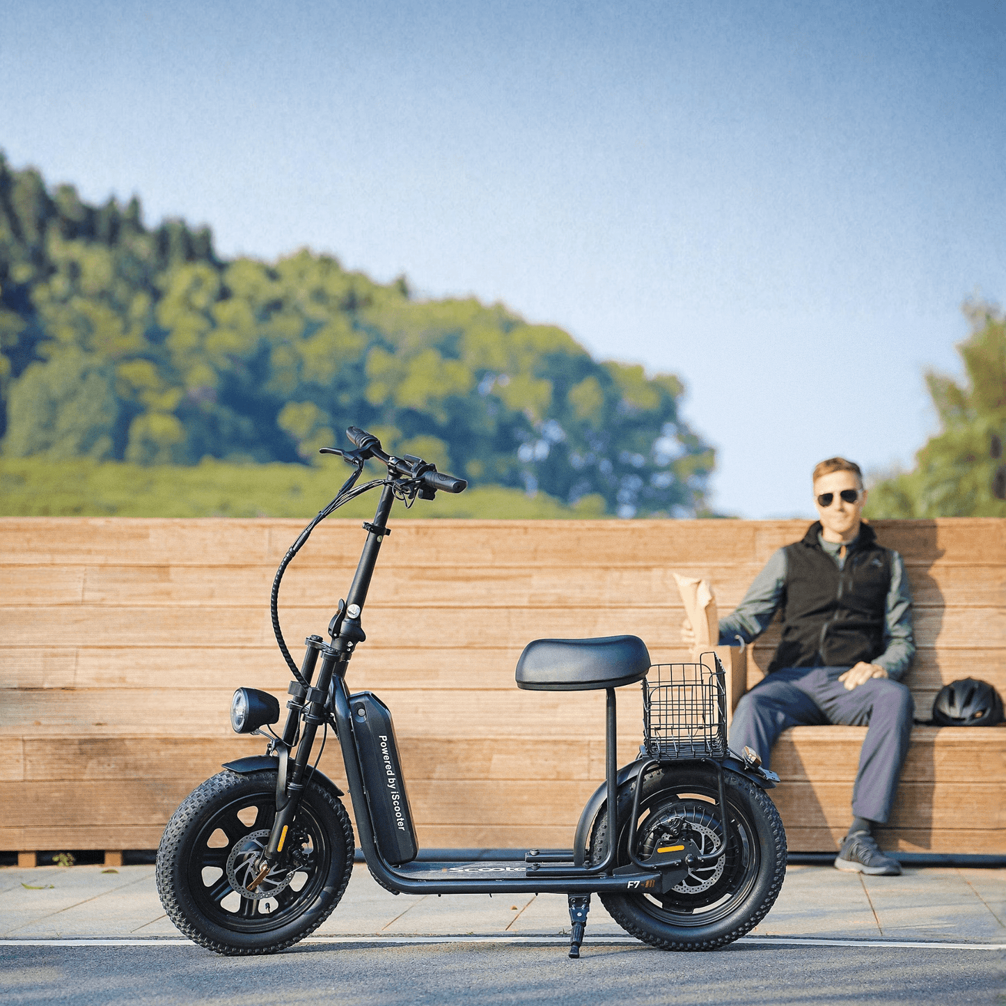 iScooter F7 - Electric scooter - Wheelyshop