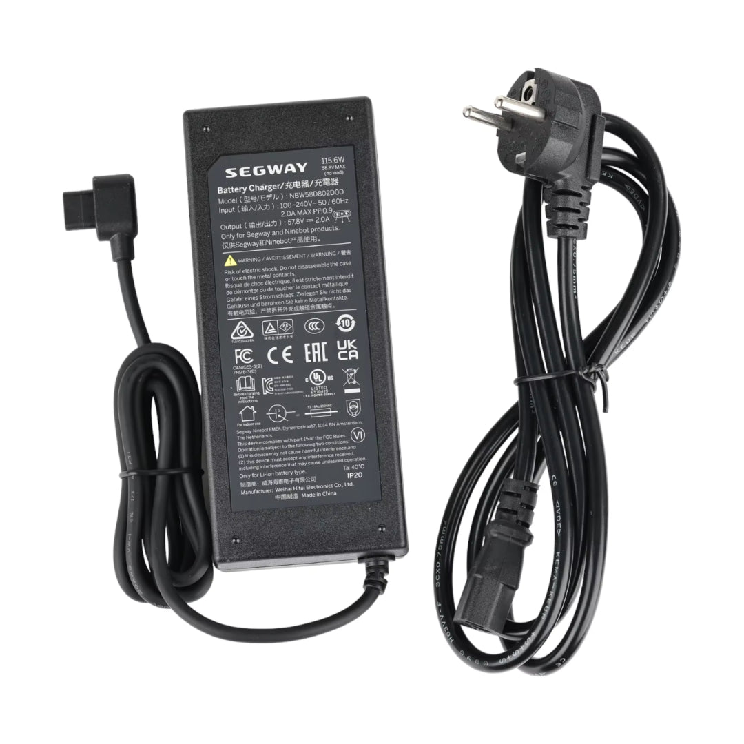 Cargador Ninebot GT1/GT2 - Recambio - Wheelyshop