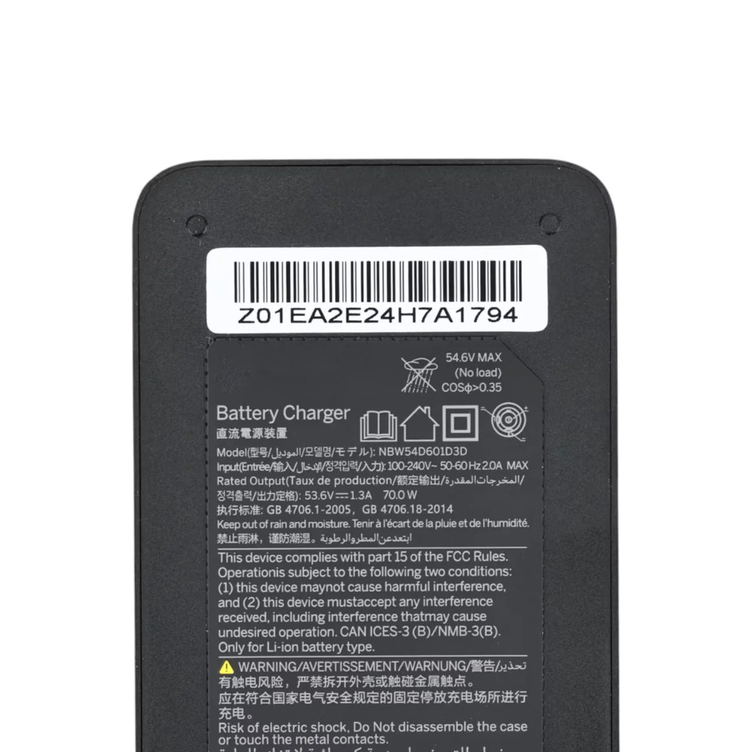 Charger Ninebot ZT3 - Spare part - Wheelyshop