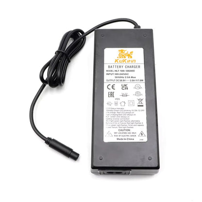 Cargador original KuKirin G2 Master/G2 Pro - Recambio - Wheelyshop