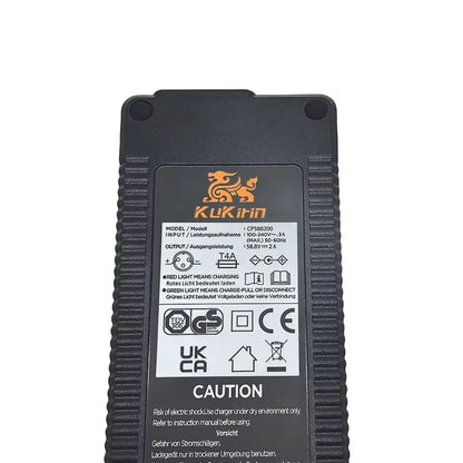 Cargador original KuKirin G3 - Recambio - Wheelyshop