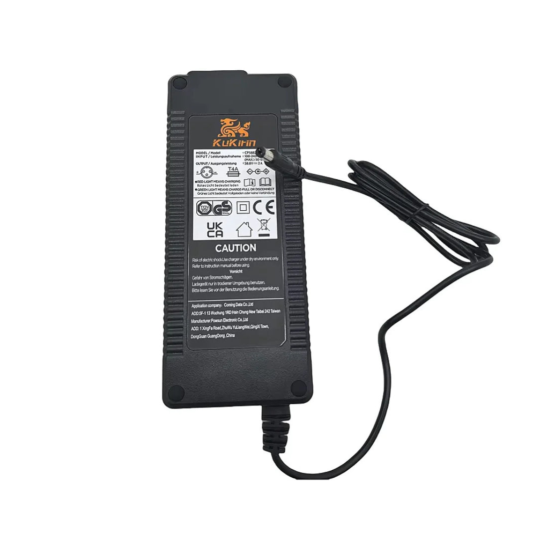 Cargador original KuKirin G3 - Recambio - Wheelyshop