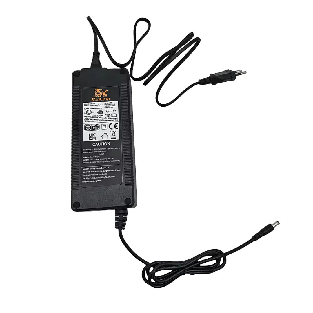 Cargador original KuKirin G3 - Recambio - Wheelyshop