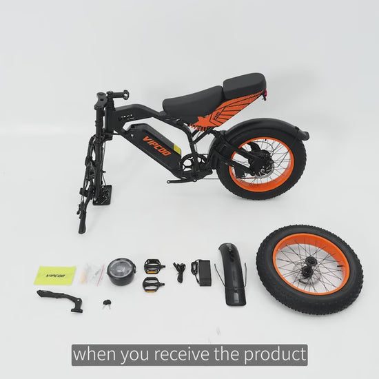 VIPCOO VM6 Elcykel Reklamvideo - Wheelyshop.se