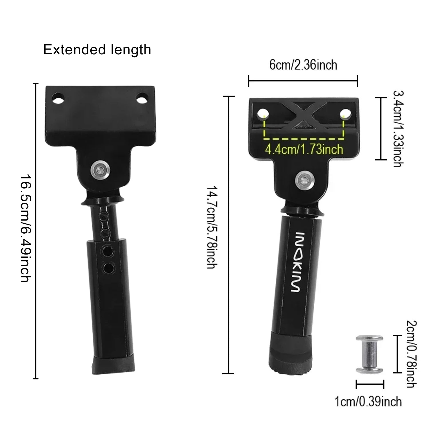 Support leg INOKIM OX/OXO/QK4 - Spare part - Wheelyshop