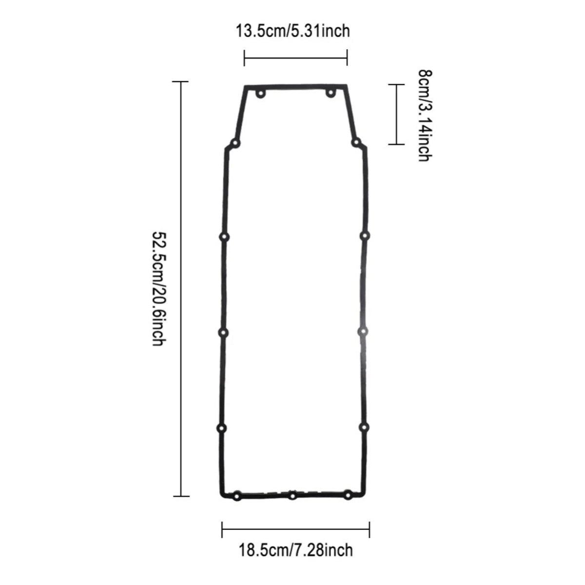 Anillo de estanqueidad protección batería INOKIM OX/OXO - Recambio - Wheelyshop