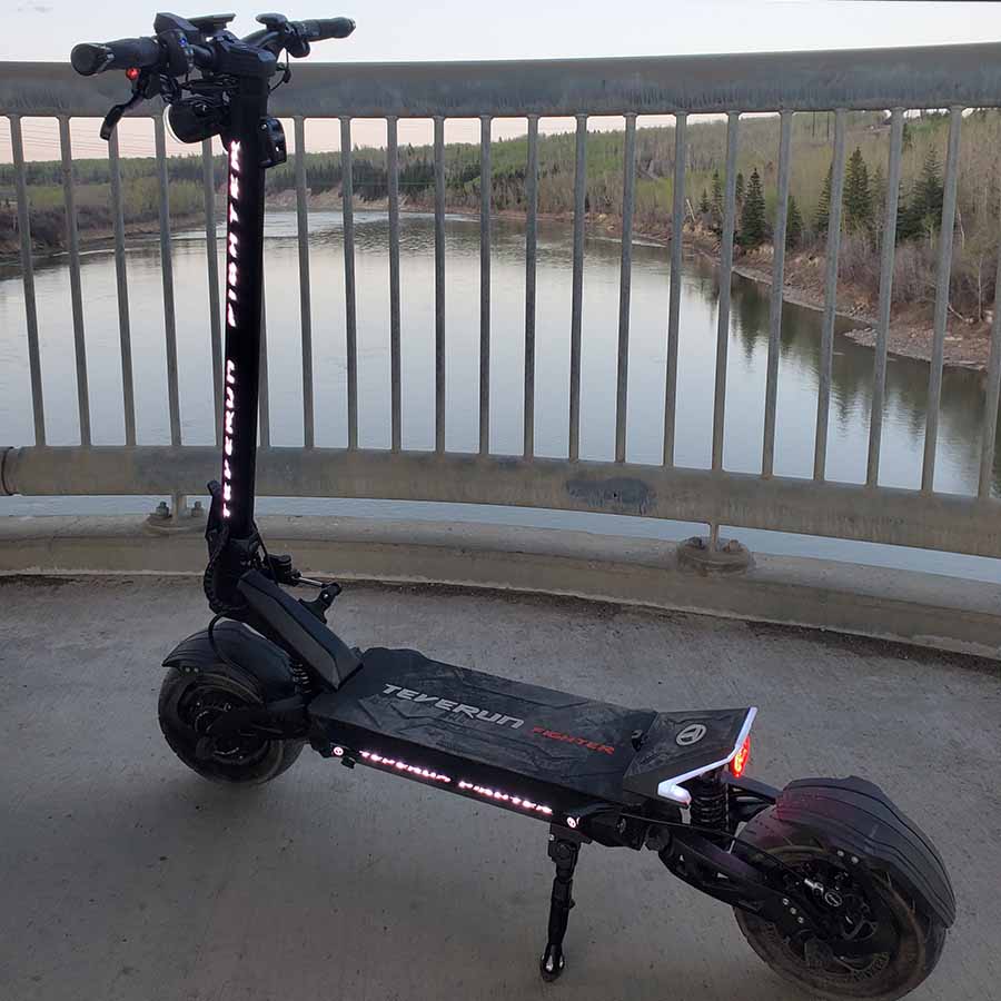 TEVERUN LUCHADOR ONCE+ - Patinete eléctrico - Tienda de ruedas