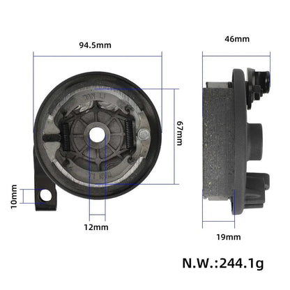 Drum brake Xiaomi 5 Plus - Spare part - Wheelyshop