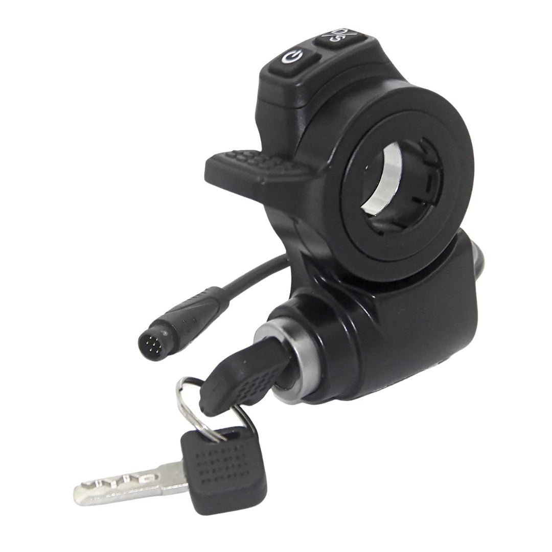Thumb throttle & switch with key KuKirin G2 Master - Spare part - Wheelyshop